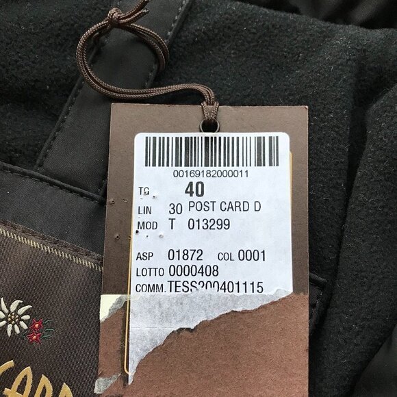 POST CARD in “HOUSE OF GUCCI”  Luxury Black Ski Jacket, detach hood, NWT sz 4 - Picture 12 of 16